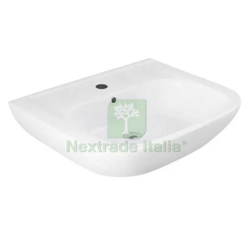LAVABO CAROLINE Monoforo L. 55 cm — Sanitari e ceramiche — rif. FERX.DIA182-O100-55