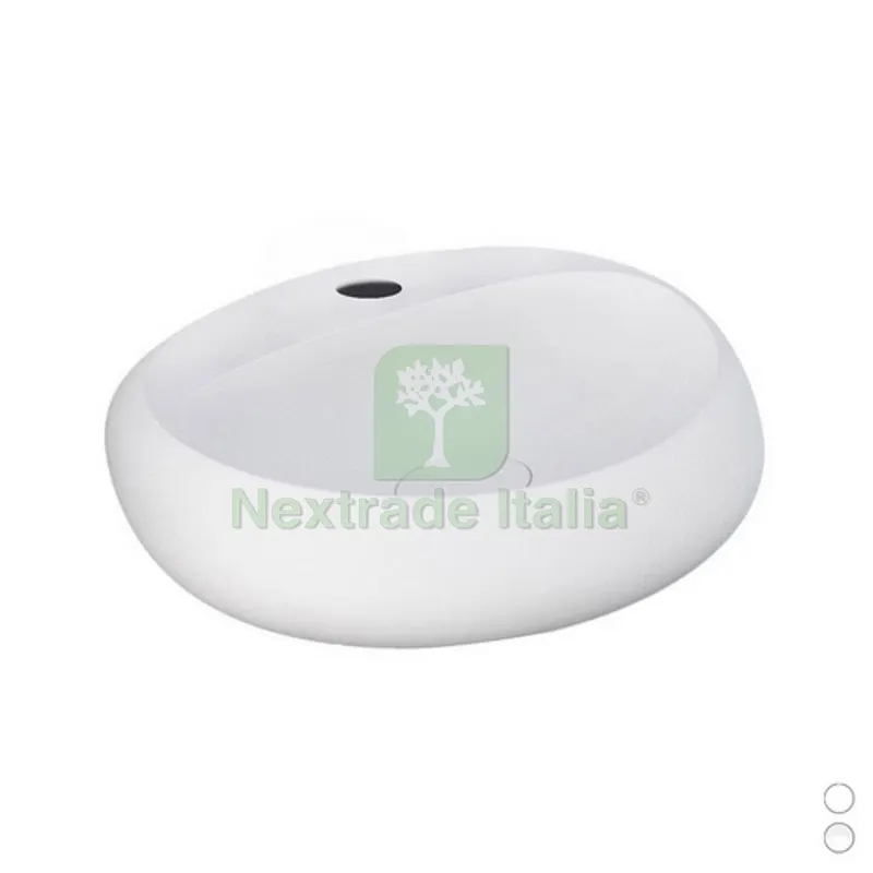 LAVABO SOSPESO CLOUD Bianco Opaco Matt L. 65 cm — Sanitari e ceramiche — rif. FERX.DIA182-P100-BM65 LAVABO SOSPESO CLOUD Bianco Opaco Matt L. 65 cm — Sanitari e ceramiche — rif. FERX.DIA182-P100-BM65