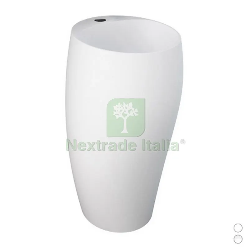 LAVABO AUTOPORTANTE CLOUD C/FORO PER RUBINETTO Bianco Alpino — Rubinetti e valvole — rif. FERX.DIA182-P114-BA LAVABO AUTOPORTANTE CLOUD C/FORO PER RUBINETTO Bianco Alpino — Rubinetti e valvole — rif. FERX.DIA182-P114-BA