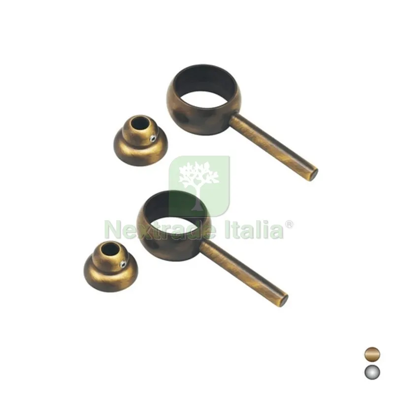 2 PZ ANELLI REGGITUBO Bronzo — Tubi e raccordi — rif. FERX.DIA182-R5095-BR