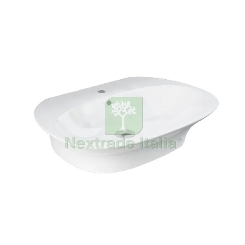 LAVABO SENSATION Monoforo L. 65 cm — Sanitari e ceramiche — rif. FERX.DIA182-U100-65 LAVABO SENSATION Monoforo L. 65 cm — Sanitari e ceramiche — rif. FERX.DIA182-U100-65