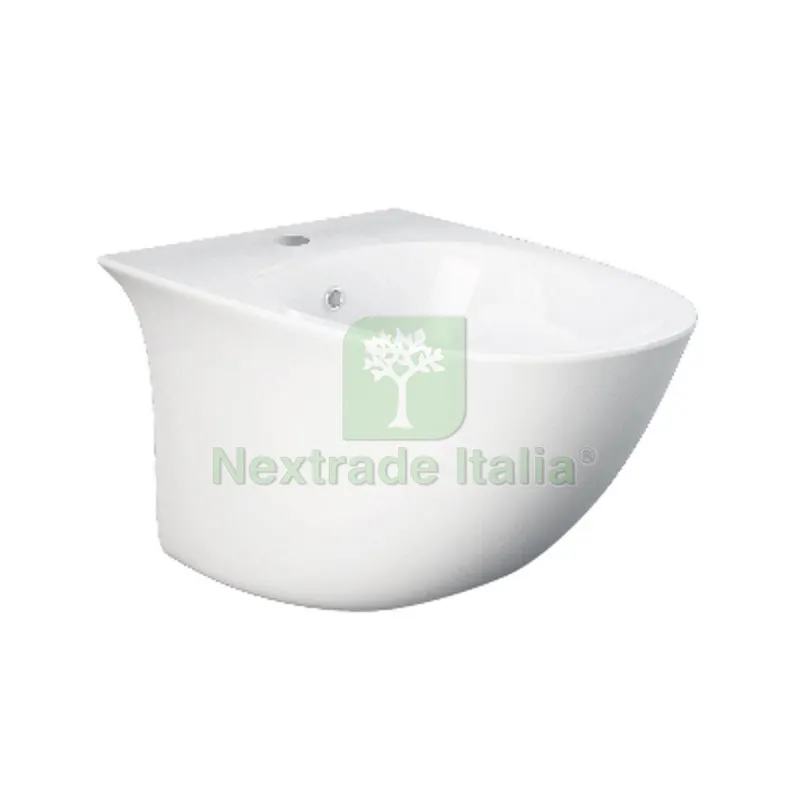 BIDET SOSPESO SENSATION FISSAGGIO NASCOSTO CM. 48 Erogazione Rubinetto — Rubinetti e valvole — rif. FERX.DIA182-U312-R