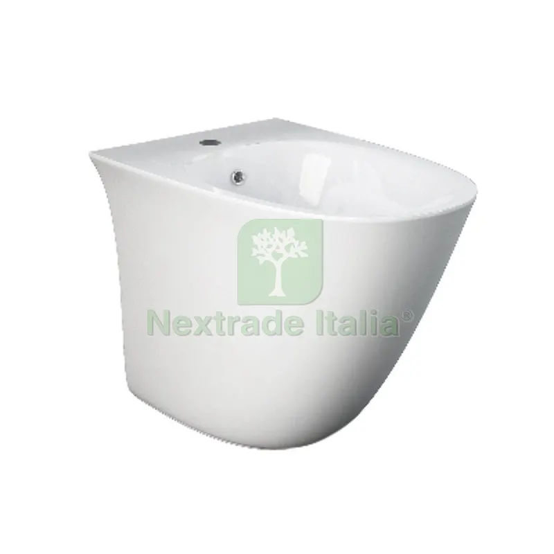 BIDET SENSATION FILO MURO CM. 52 Erogazione Rubinetto — Rubinetti e valvole — rif. FERX.DIA182-U350-R