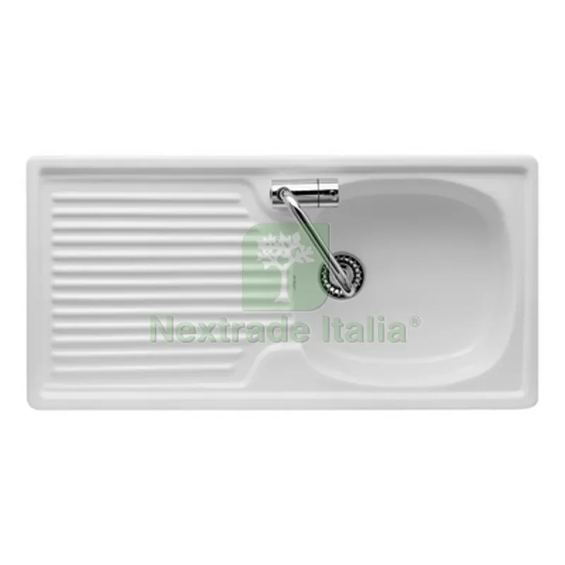 LAVELLO DA INCASSO IN CERAMICA CON 1 VASCHETTA 90X45 cm 90 dx/sx — Sanitari e ceramiche — rif. FERX.DIA185-C182 LAVELLO DA INCASSO IN CERAMICA CON 1 VASCHETTA 90X45 cm 90 dx/sx — Sanitari e ceramiche — rif. FERX.DIA185-C182