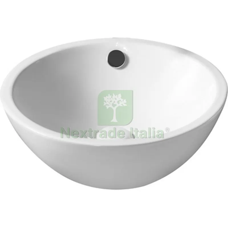 LAVABO DA APPOGGIO MOD. LA25 DM 39.5 Bianco — Sanitari e ceramiche — rif. FERX.DIA185-LA25