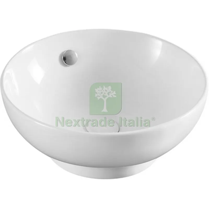 LAVABO DA APPOGGIO MOD. LA32 DM 41 Bianco — Sanitari e ceramiche — rif. FERX.DIA185-LA32 LAVABO DA APPOGGIO MOD. LA32 DM 41 Bianco — Sanitari e ceramiche — rif. FERX.DIA185-LA32