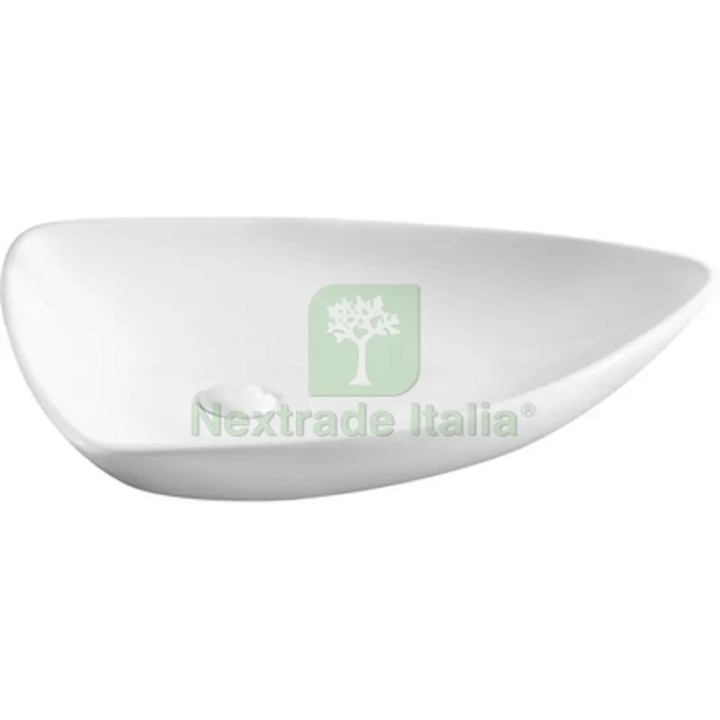 LAVABO DA APPOGGIO MOD. LA36 CM 66 X 46.5 Bianco — Sanitari e ceramiche — rif. FERX.DIA185-LA36