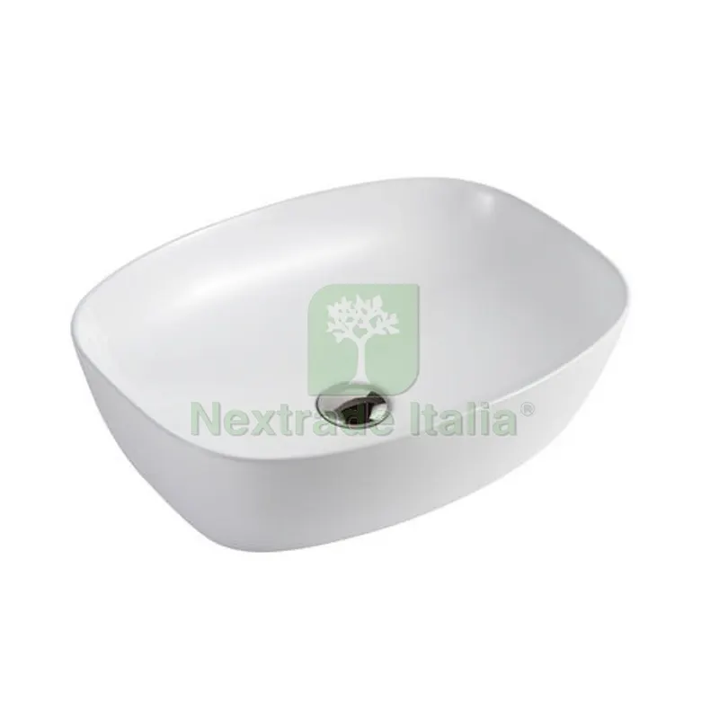 LAVABO OVALE MOD. LAV01 cm 60x38x14 Bianco lucido — Sanitari e ceramiche — rif. FERX.DIA185-LAV01-060 LAVABO OVALE MOD. LAV01 cm 60x38x14 Bianco lucido — Sanitari e ceramiche — rif. FERX.DIA185-LAV01-060
