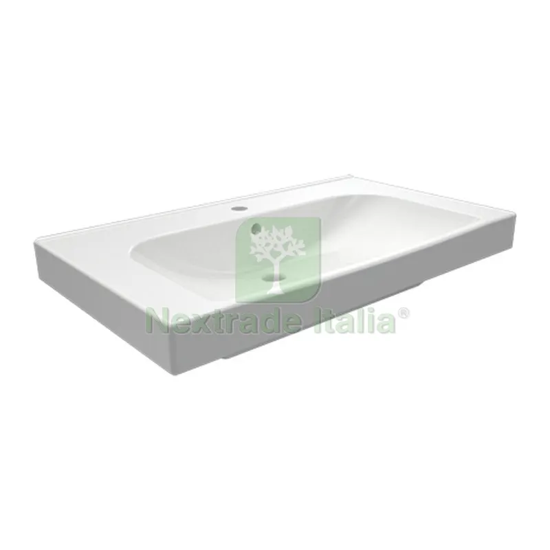 CONSOLLE IN CERAMICA MOD. LC28 cm 81 x 46 — Accessori bagno — rif. FERX.DIA185-LC28-080 CONSOLLE IN CERAMICA MOD. LC28 cm 81 x 46 — Accessori bagno — rif. FERX.DIA185-LC28-080