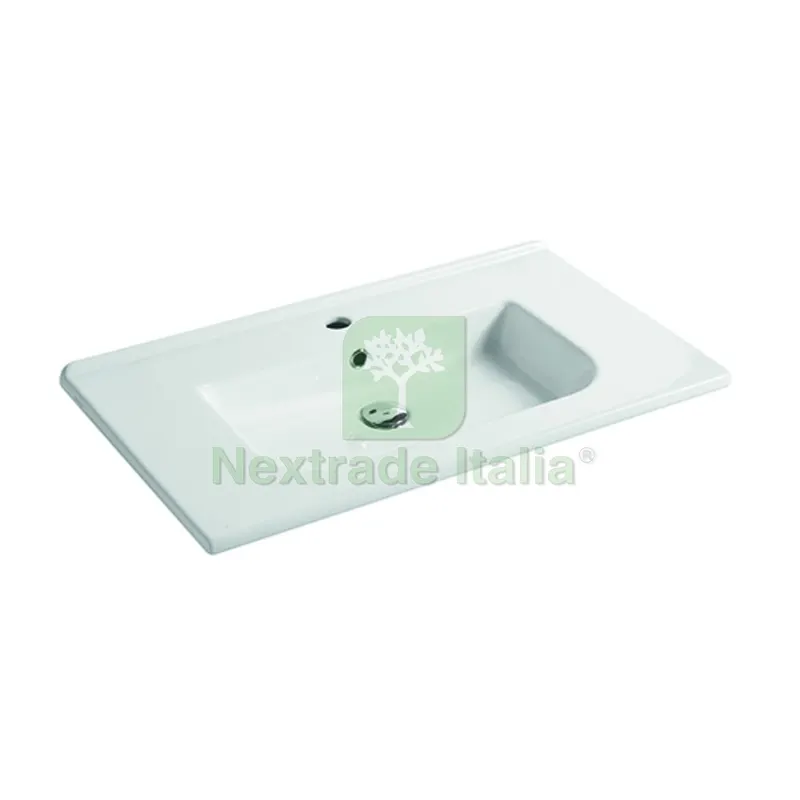 CONSOLLE IN CERAMICA MOD. LC31 cm 81 x 46 — Accessori bagno — rif. FERX.DIA185-LC31-080 CONSOLLE IN CERAMICA MOD. LC31 cm 81 x 46 — Accessori bagno — rif. FERX.DIA185-LC31-080