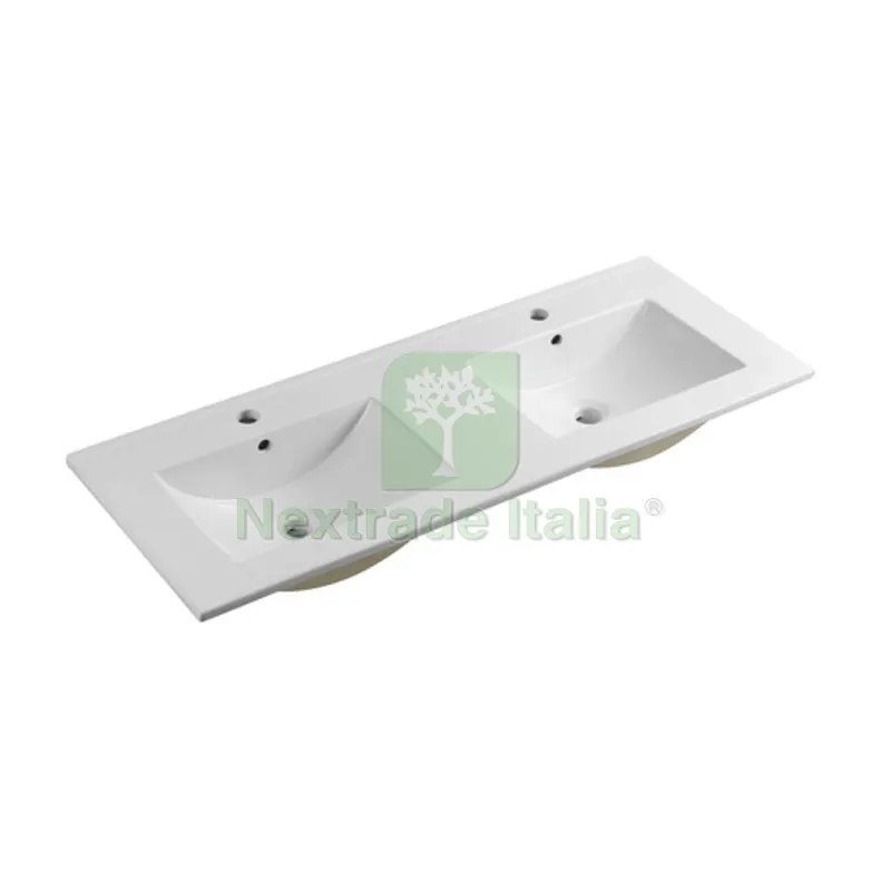 CONSOLLE DOPPIA VASCA MOD. LCD02 cm 120 — Accessori bagno — rif. FERX.DIA185-LCD02-120 CONSOLLE DOPPIA VASCA MOD. LCD02 cm 120 — Accessori bagno — rif. FERX.DIA185-LCD02-120