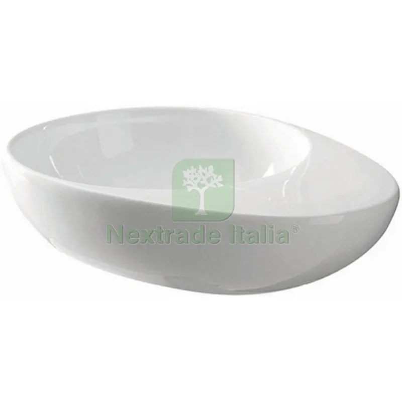 Lavabo da Appoggio Joker EGG 55 x 39 Bianco — Sanitari e ceramiche — rif. FERX.DIA185-LG38 Lavabo da Appoggio Joker EGG 55 x 39 Bianco — Sanitari e ceramiche — rif. FERX.DIA185-LG38