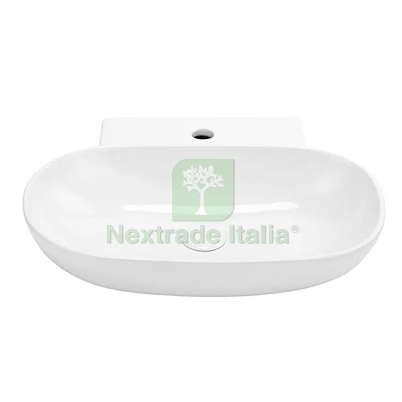 LAVABO A PARETE MOD. 964 CM 57 x 40 cm 57 x 40 — Sanitari e ceramiche — rif. FERX.DIA185-LP964 LAVABO A PARETE MOD. 964 CM 57 x 40 cm 57 x 40 — Sanitari e ceramiche — rif. FERX.DIA185-LP964
