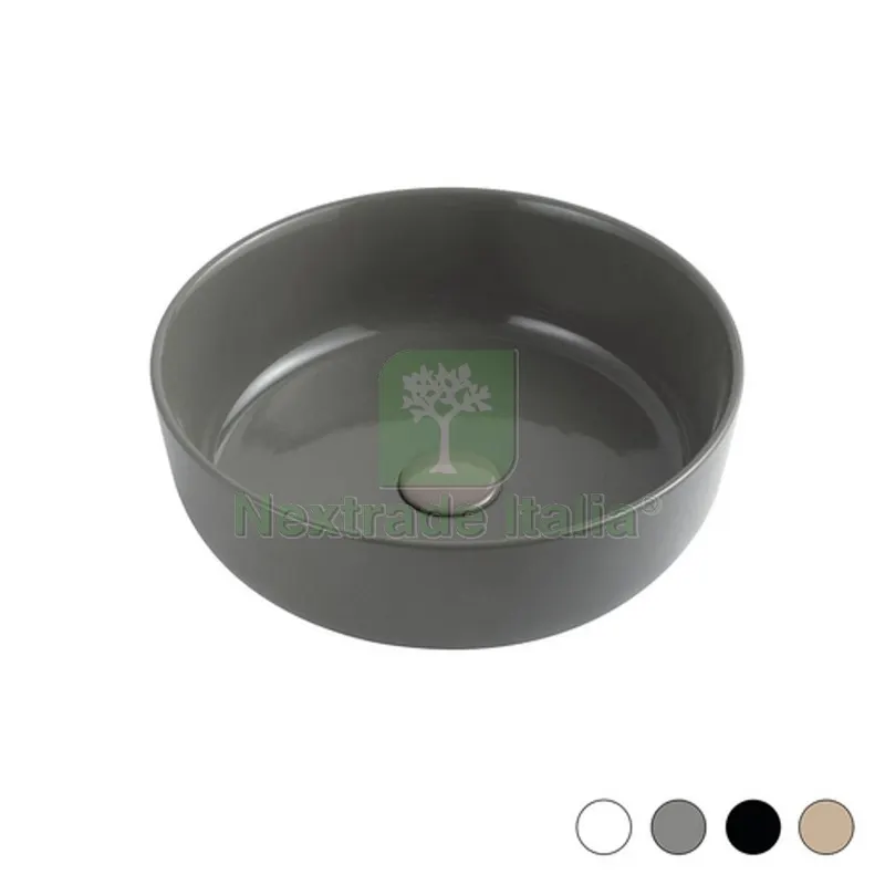 LAVABO DA APPOGGIO SLIM MOD. 01 DM 330 Sabbia — Sanitari e ceramiche — rif. FERX.DIA185-LVA01-SB330 LAVABO DA APPOGGIO SLIM MOD. 01 DM 330 Sabbia — Sanitari e ceramiche — rif. FERX.DIA185-LVA01-SB330