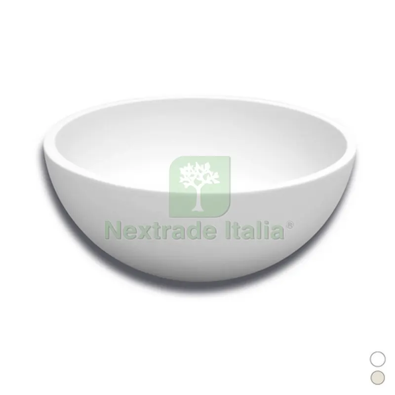 Lavabo Linea Emotion MOD. Sense Beige - Diam. 40 — Sanitari e ceramiche — rif. FERX.DIA185-MSE-C040
