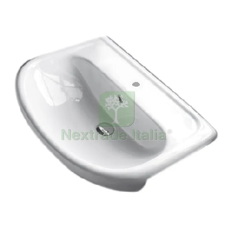 Lavabo Semincasso CM 64X47 cm 64 x 47 — Sanitari e ceramiche — rif. FERX.DIA185-RSI-64