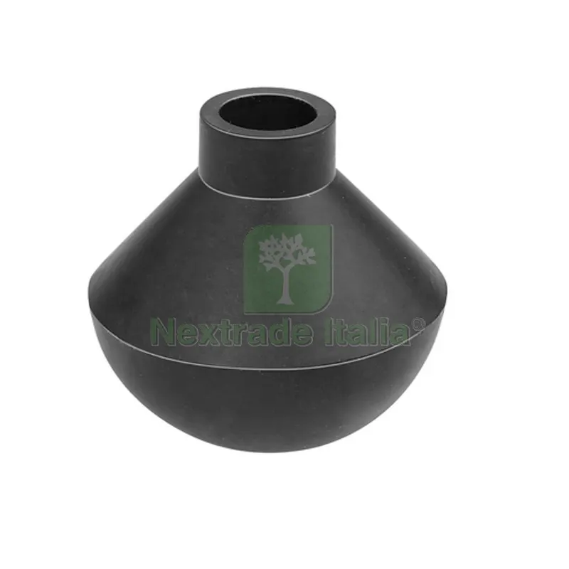 SFERA IN GOMMA NR NERA D. 63 D. Est. 63 mm H.62 Pass. 17,5 — Cavi e fili — rif. FERX.DIA200-215 SFERA IN GOMMA NR NERA D. 63 D. Est. 63 mm H.62 Pass. 17,5 — Cavi e fili — rif. FERX.DIA200-215