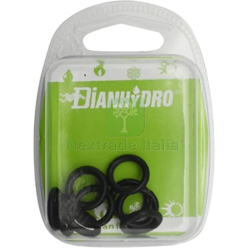 10 PZ Anelli di Tenuta o - Ring per Flessibile Monoforo Blister pz. 10 Diam. mm 6 — Scarichi e sifoni — rif. FERX.DIA200-255Y