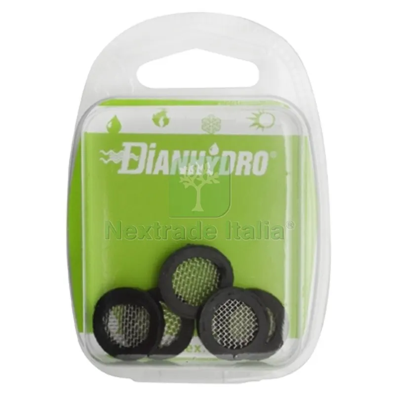 5 PZ Guarnizioni Sanitarie con Filtro Blister pz.5 x 1/2" — Guarnizioni e tenute — rif. FERX.DIA200-M1032Y-04