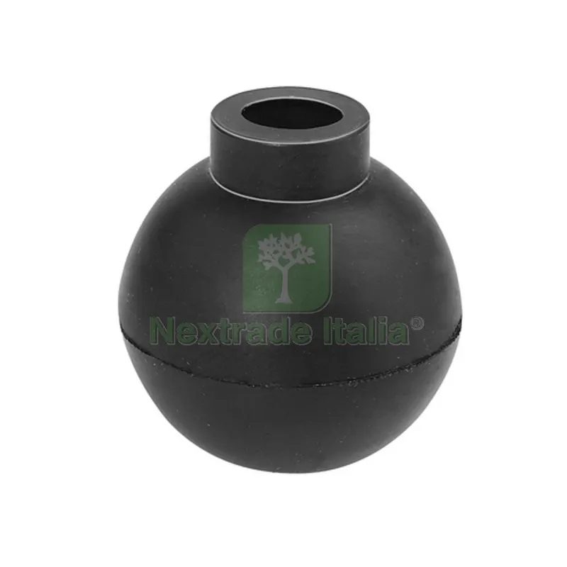 SFERA IN GOMMA NR DM 57 Diam.57 x Foro Diam.18 — Interruttori e prese — rif. FERX.DIA200-M1146-5718 SFERA IN GOMMA NR DM 57 Diam.57 x Foro Diam.18 — Interruttori e prese — rif. FERX.DIA200-M1146-5718