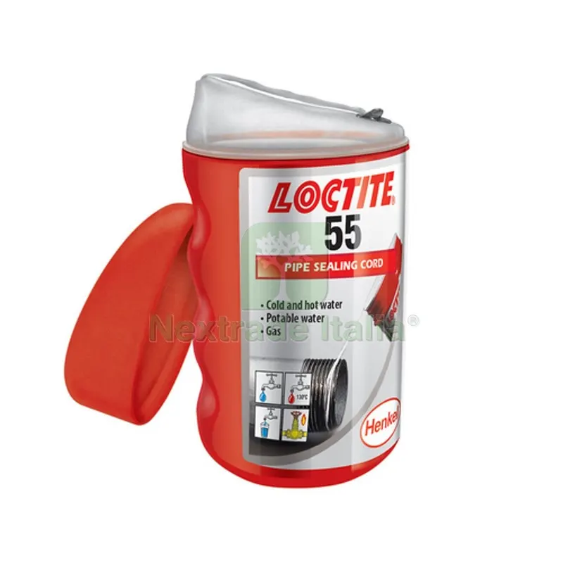 Nastro Sigillaraccordi Loctite 55 Nylon 160 mt — Tubi e raccordi — rif. FERX.DIA201-30381-160