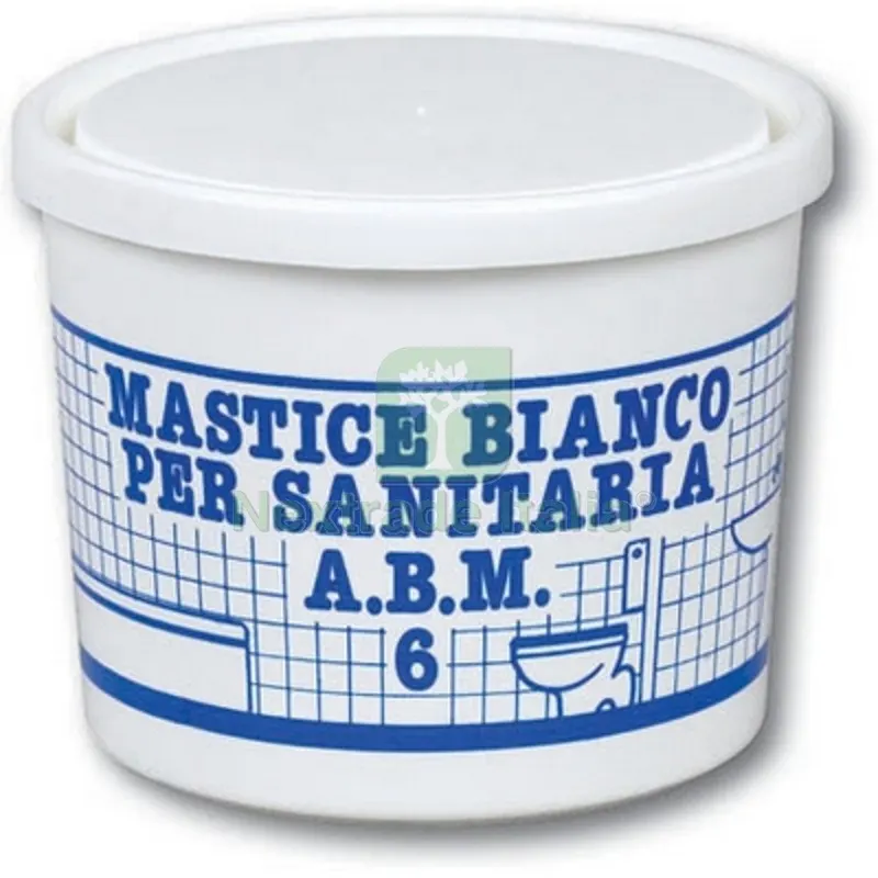 MASTICE BIANCO PER SANITARIA VIKY 900 gr — Adesivi e sigillanti — rif. FERX.DIA201-3042 MASTICE BIANCO PER SANITARIA VIKY 900 gr — Adesivi e sigillanti — rif. FERX.DIA201-3042