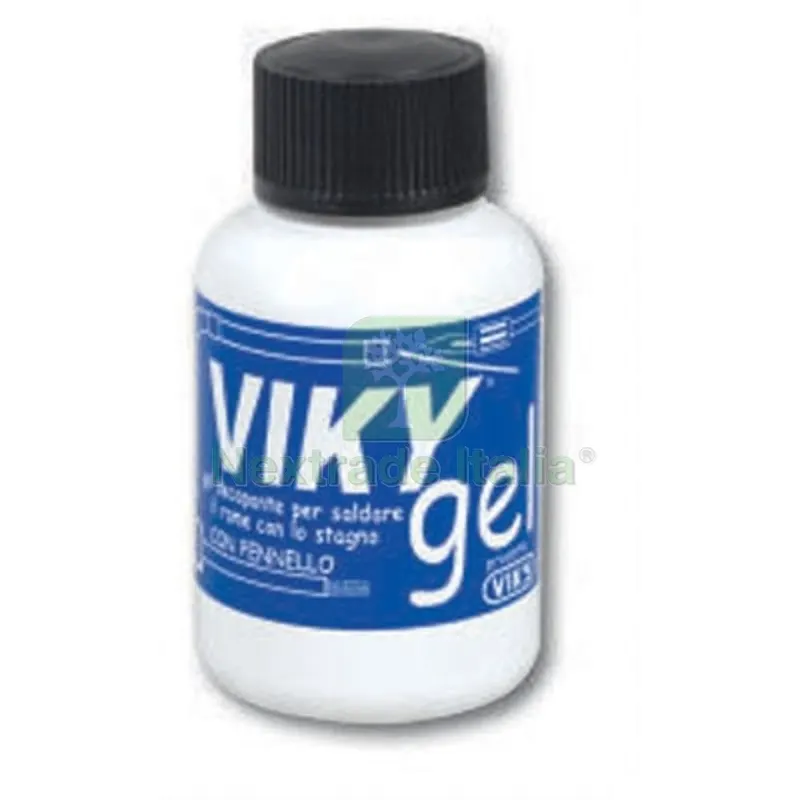GEL - DIOSSIDANTE PER SALDATURE ECOLOGICO VIKY 80 ml — Scarichi e sifoni — rif. FERX.DIA201-30446 GEL - DIOSSIDANTE PER SALDATURE ECOLOGICO VIKY 80 ml — Scarichi e sifoni — rif. FERX.DIA201-30446