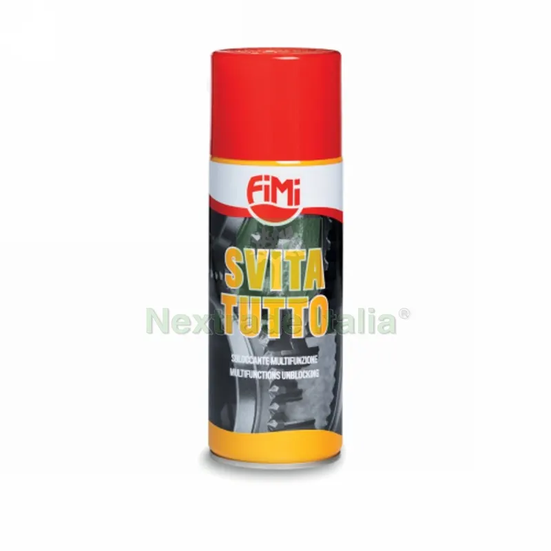 SPRAY SBLOCCANTE SVITANTE LUBRIFICANTE 400 ml — Lubrificanti e oli — rif. FERX.DIA201-30464 SPRAY SBLOCCANTE SVITANTE LUBRIFICANTE 400 ml — Lubrificanti e oli — rif. FERX.DIA201-30464