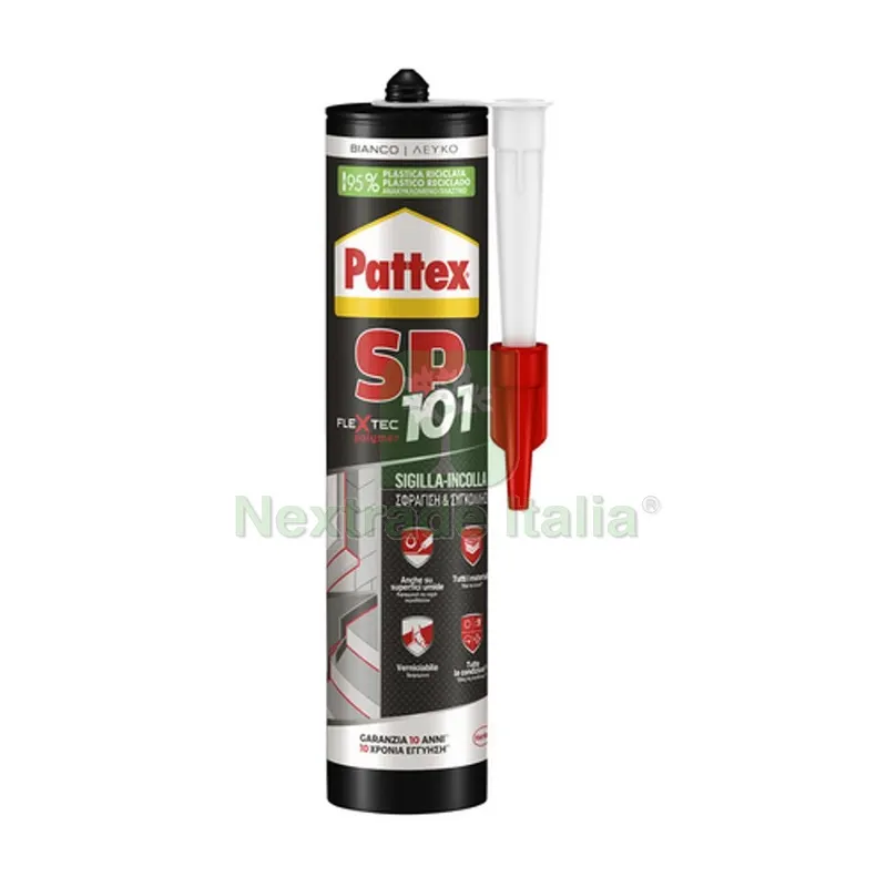 PATTEX SP101 AUTOESP. BIANCO 280 ML 280 ml — Adesivi e sigillanti — rif. FERX.DIA201-30612