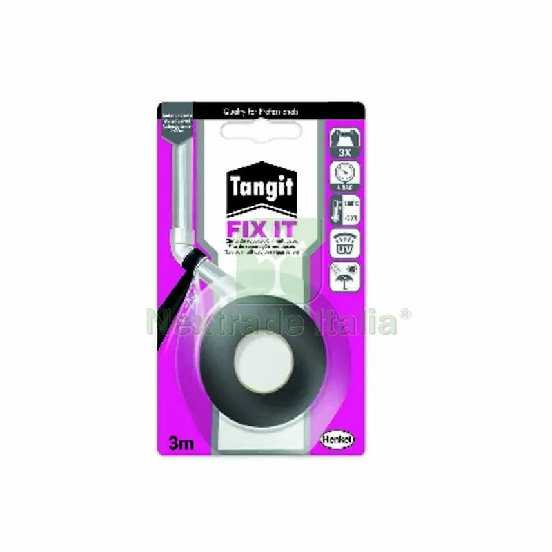 NASTRO MULTIUSO PER RIPARAZIONI "FIX IT" TANGIT H. 25 mm x 3 m — Adesivi e sigillanti — rif. FERX.DIA201-30614 NASTRO MULTIUSO PER RIPARAZIONI "FIX IT" TANGIT H. 25 mm x 3 m — Adesivi e sigillanti — rif. FERX.DIA201-30614