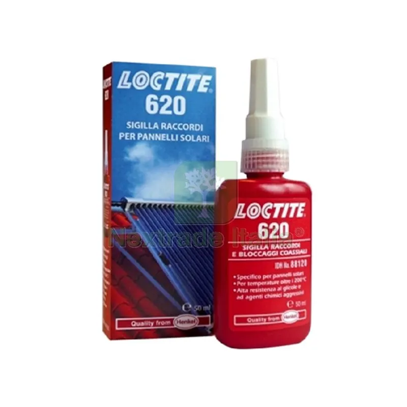 SIGILLANTE ANAEROBICO PER PANNELLI SOLARI LOCTITE 620 50 ml — Adesivi e sigillanti — rif. FERX.DIA201-30616-50
