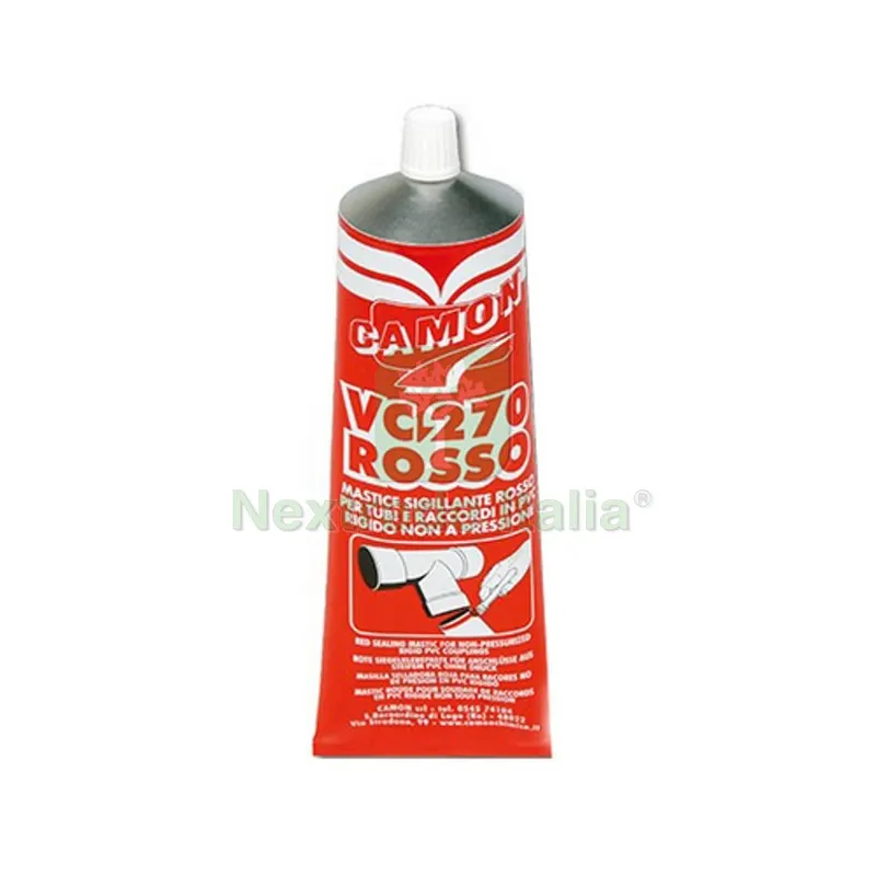 SIGILLANTE CAMON IN TUBETTO MOD. RP ROSSO 125 gr — Adesivi e sigillanti — rif. FERX.DIA201-308