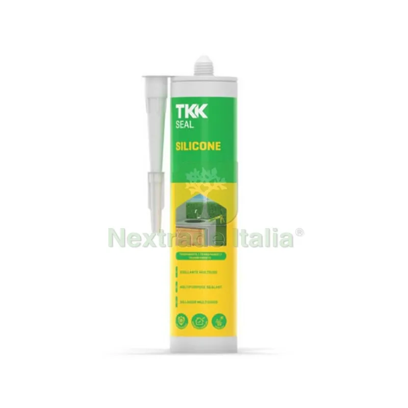 SILICONE ACETICO UNIVERSALE 280 ml - Bianco — Adesivi e sigillanti — rif. FERX.DIA201-3123-BI