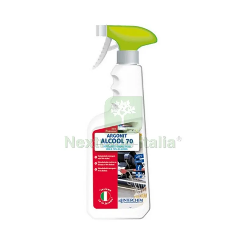 Detergente Idroalcolico Argonit Alcool 70 750 ml — Scarichi e sifoni — rif. FERX.DIA201-38018 Detergente Idroalcolico Argonit Alcool 70 750 ml — Scarichi e sifoni — rif. FERX.DIA201-38018