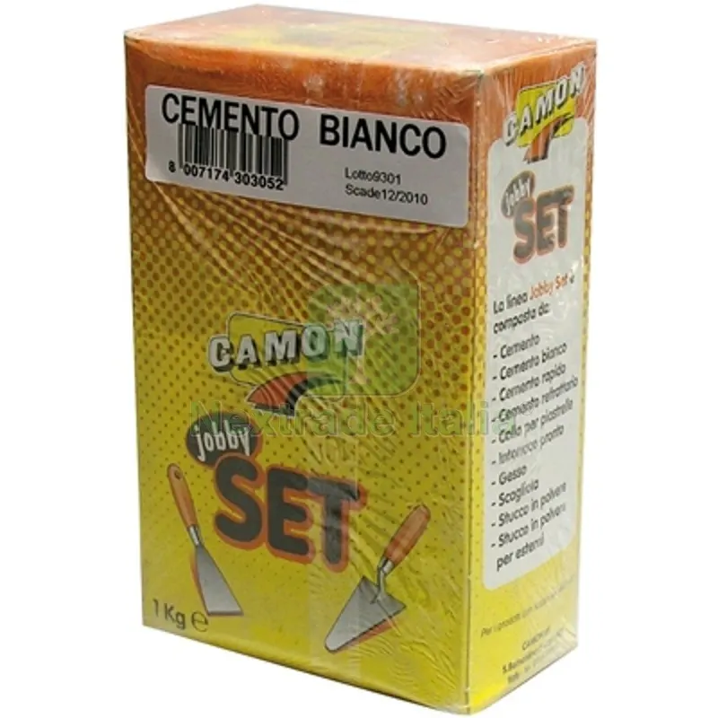 Cemento Bianco in Brik Jobby 1 Kg — Cemento, malte e collanti edili — rif. FERX.DIA201-400