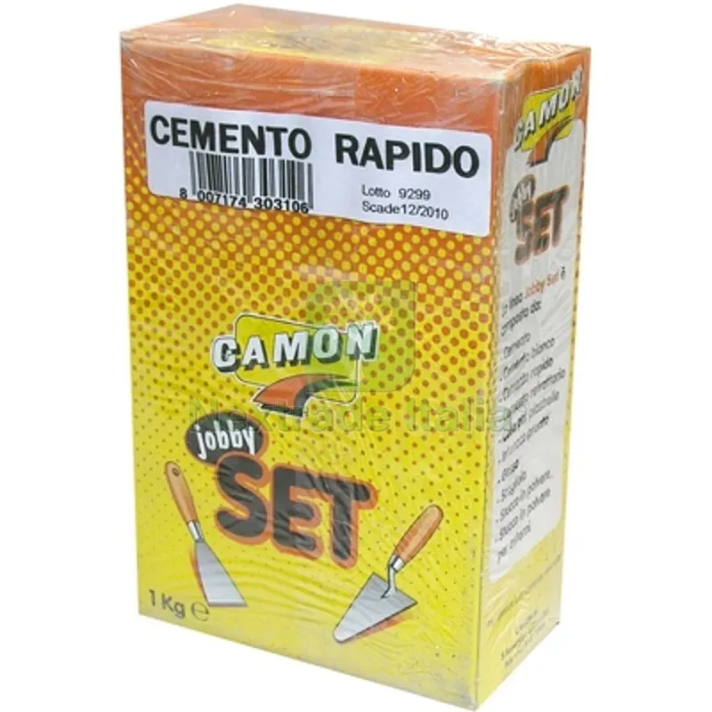 CEMENTO RAPIDO IN BRIK JOBBY 1 Kg — Cemento, malte e collanti edili — rif. FERX.DIA201-401 CEMENTO RAPIDO IN BRIK JOBBY 1 Kg — Cemento, malte e collanti edili — rif. FERX.DIA201-401