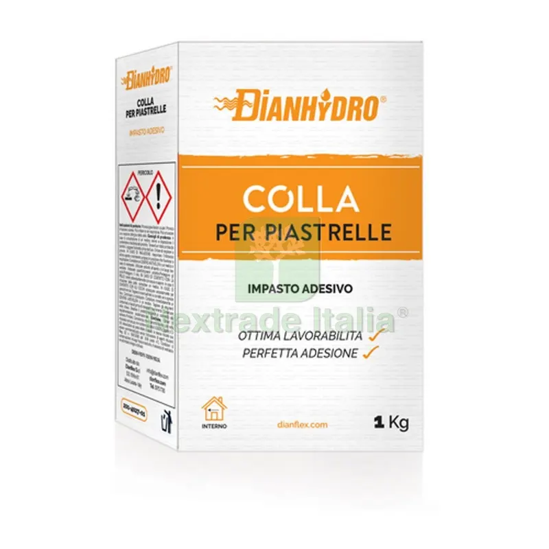 Colla per Piastrelle 5 kg — Cemento, malte e collanti edili — rif. FERX.DIA201-4027-05 Colla per Piastrelle 5 kg — Cemento, malte e collanti edili — rif. FERX.DIA201-4027-05
