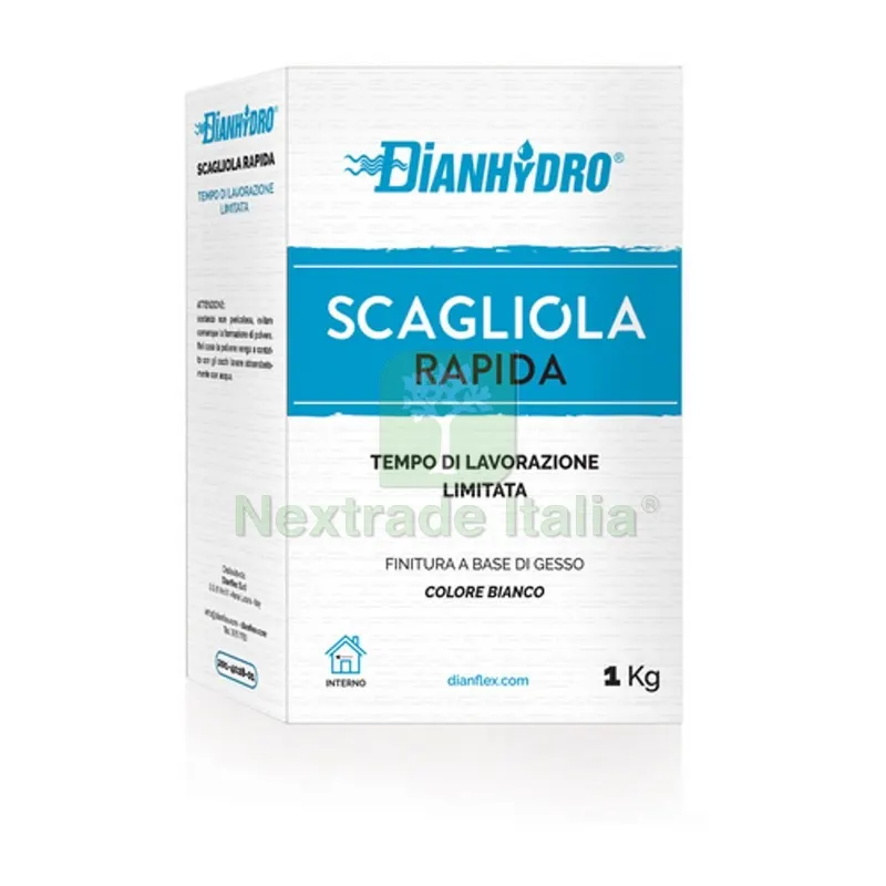 Gesso Scagliola 1 kg — Cemento, malte e collanti edili — rif. FERX.DIA201-4028-01 Gesso Scagliola 1 kg — Cemento, malte e collanti edili — rif. FERX.DIA201-4028-01