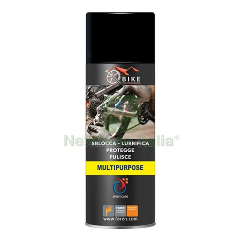 SPRAY SBLOCCA PROTEGGE PULISCE MULTIPURPOSE BICI 200 ml — Cura e pulizia auto — rif. FERX.DIA201-FD403-200