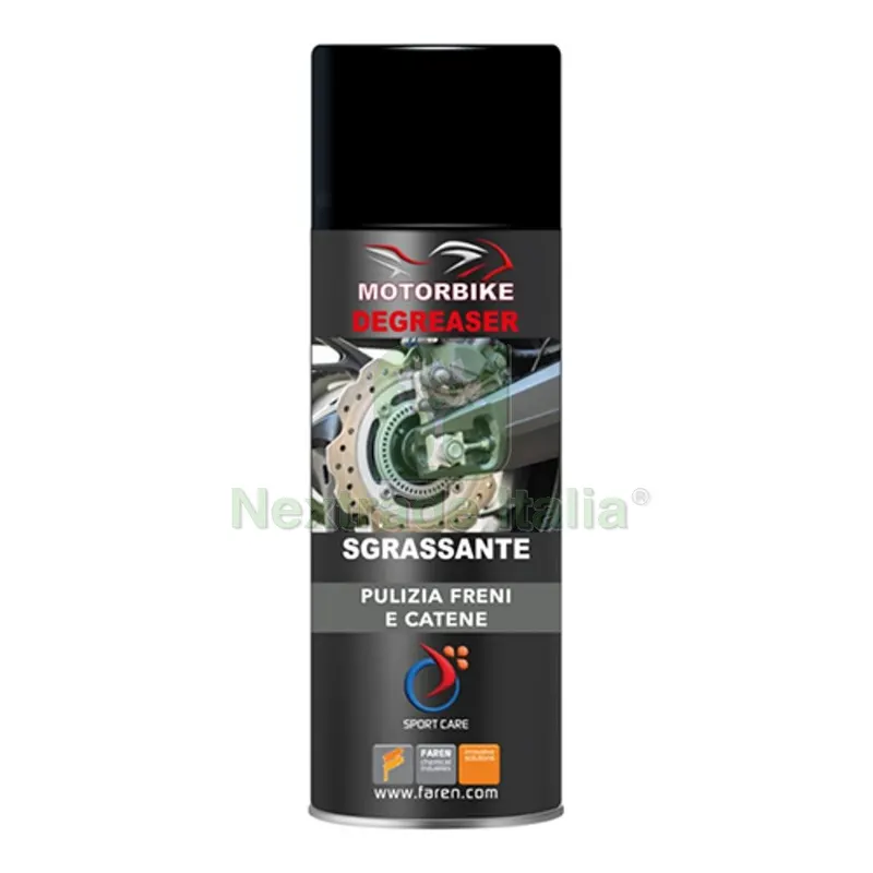 PULITORE IMPIANTI FRENANTI E CATENE MOTO DEGREASER 200 ml — Scarichi e sifoni — rif. FERX.DIA201-FD406-200