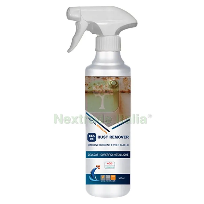 Rimuove Ruggine e Velo Giallo Linea Nautica 500 ml — Scarichi e sifoni — rif. FERX.DIA201-FD502-500 Rimuove Ruggine e Velo Giallo Linea Nautica 500 ml — Scarichi e sifoni — rif. FERX.DIA201-FD502-500
