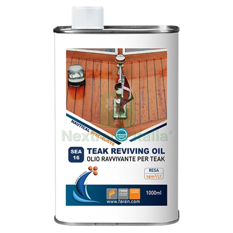 Olio Ravvivante del Teak Linea Nautica 1 lt — Additivi carburante — rif. FERX.DIA201-FD510-01