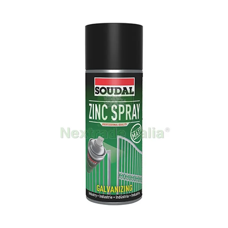 SPRAY ALLO ZINCO GRIGIO OPACO 400 ml — Lucidanti e protettivi — rif. FERX.DIA201-K2605 SPRAY ALLO ZINCO GRIGIO OPACO 400 ml — Lucidanti e protettivi — rif. FERX.DIA201-K2605