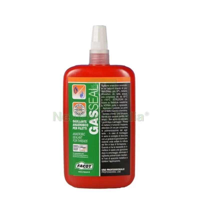 SIGILLANTE FRENAFILETTI GAS SEAL 100 g — Adesivi e sigillanti — rif. FERX.DIA201-T010-100 SIGILLANTE FRENAFILETTI GAS SEAL 100 g — Adesivi e sigillanti — rif. FERX.DIA201-T010-100