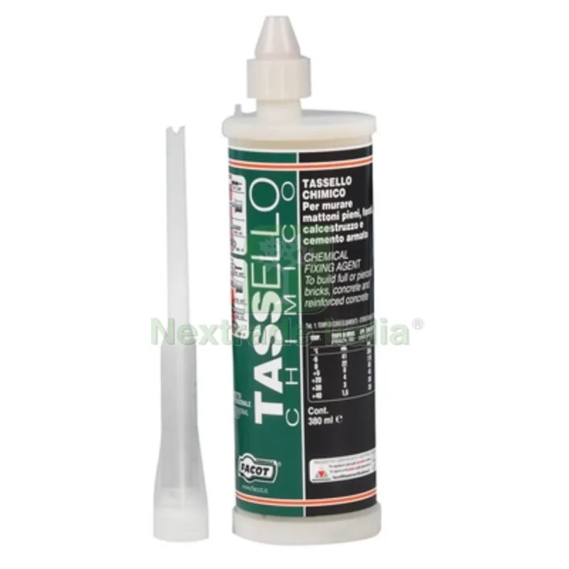 ANCORANTE MASTICE TASSELLO CHIMICO 380 ML 400 ml — Tasselli e ancoraggi — rif. FERX.DIA201-T013-400 ANCORANTE MASTICE TASSELLO CHIMICO 380 ML 400 ml — Tasselli e ancoraggi — rif. FERX.DIA201-T013-400