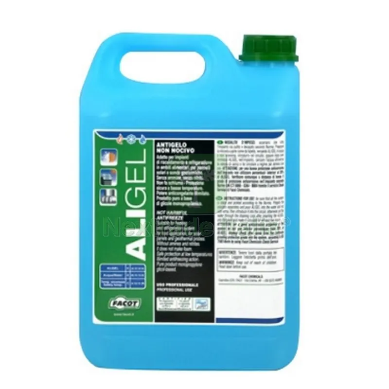 ANTIGELO PER IMPIANTI SOLARI "ALIGEL" 5 Kg — Lubrificanti e oli — rif. FERX.DIA201-T202-05
