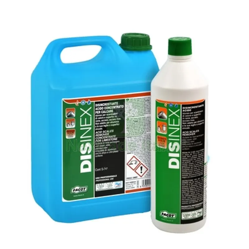 DISINCROSTANTE FORTE ACCIAIO E RAME DISINEX 1 lt — Detergenti e pulitori casa — rif. FERX.DIA201-T204-01