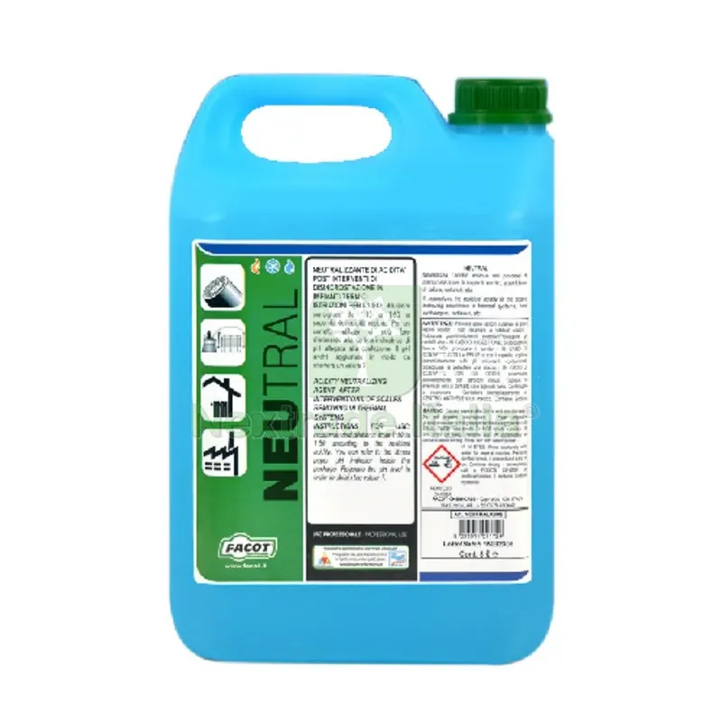 NEUTRAL NEUTRALIZZANTE DI ACIDITA' RESIDUA 5 lt — Accessori bagno — rif. FERX.DIA201-T205-05 NEUTRAL NEUTRALIZZANTE DI ACIDITA' RESIDUA 5 lt — Accessori bagno — rif. FERX.DIA201-T205-05