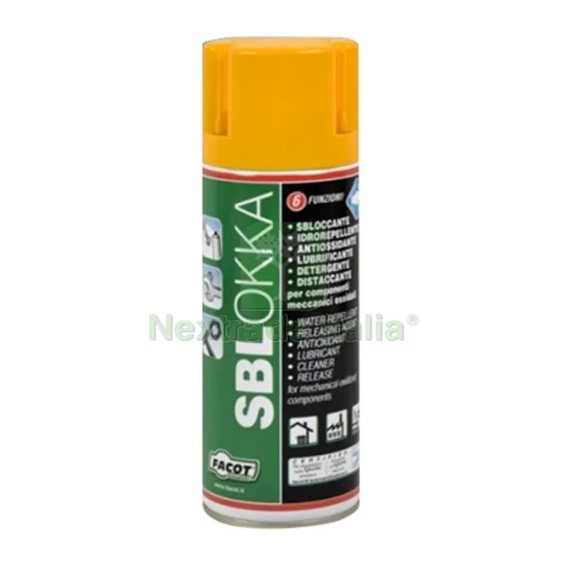 Sbloccante Svitante Sblokka 400 ml — Lubrificanti e oli — rif. FERX.DIA201-T408-400 Sbloccante Svitante Sblokka 400 ml — Lubrificanti e oli — rif. FERX.DIA201-T408-400