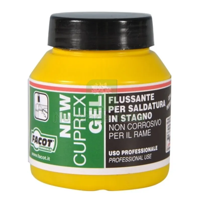 GEL FLUSSANTE NEW CUPREX CON PENNELLO 100 gr — Pennelli e rulli — rif. FERX.DIA201-T412-100